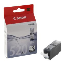 Canon Original PGI-520BK Twin Pack Ink Tank, Black (package 2 each)